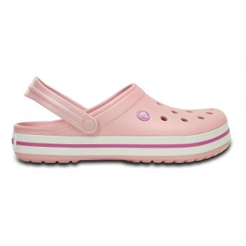 Saboti Crocs Crocband Roz - Pearl Pink ieftini