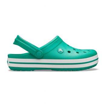 Saboti Crocs Crocband Verde - Deep Green/White