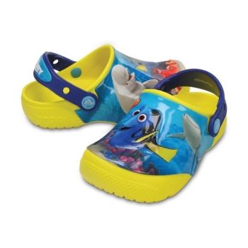 Saboti Crocs Crocs FunLab Dory Galben - Lemon ieftini