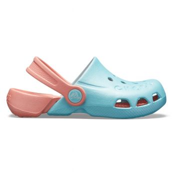 Saboti Crocs Electro Albastru - Ice Blue/Melon de firma originali