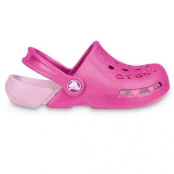 Saboti Crocs Electro Roz - Fuchsia de firma originali