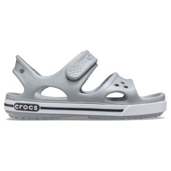 Sandale Crocs Crocband II Sandal Kids Gri - Light Grey/Navy de firma originale