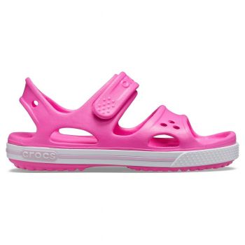 Sandale Crocs Crocband II Sandal Kids Roz - Electric Pink ieftine