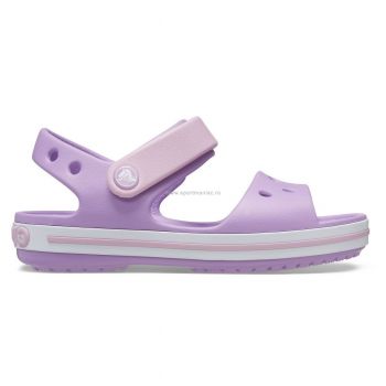 Sandale Crocs Crocband Sandal Mov - Orchid ieftine