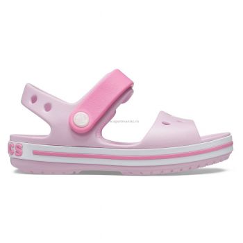 Sandale Crocs Crocband Sandal Roz - Ballerina Pink ieftine