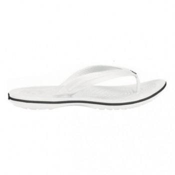 Slapi Crocs Crocband Flip Alb - White ieftini