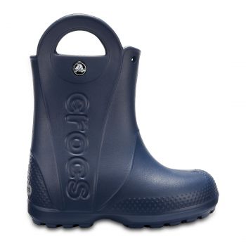 Cizme Crocs Handle It Rain Boot Albastru - Navy ieftine