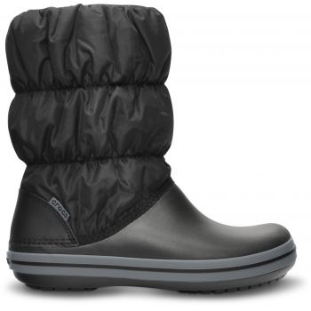 Cizme Crocs Winter Puff Boot Negru - Black/Charcoal