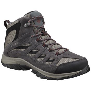 Columbia Crestwood Mid Waterproof Men Gri - Quarry ieftini