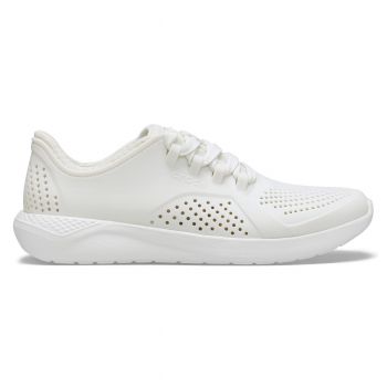 Pantofi Crocs Women's Literide Pacer Alb - Almost White de firma originali