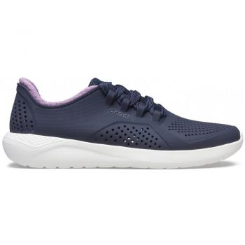 Pantofi Crocs Women's Literide Pacer Albastru - Navy/Orchid de firma originali