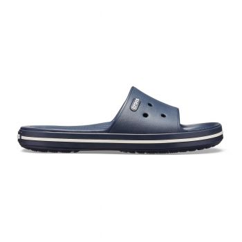 Papuci Crocs Crocband III Slide Albastru - Navy/White de firma originali