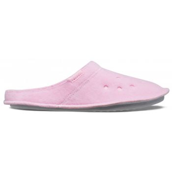 Papuci de casa Crocs Classic Slipper Roz - Ballerina Pink de firma originali