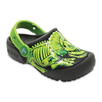 Saboti Crocs Boys' Fun Lab Clog Gri - Slate Grey de firma originali