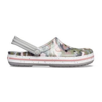 Saboti Crocs Crocband Graphic III Clog Gri - Camo/Light Grey