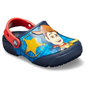 Saboti Crocs Fun Lab Buzz & Woody Clog Albastru - Navy de firma originali