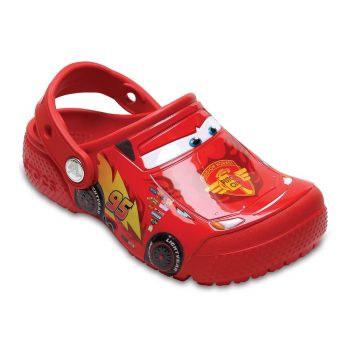 Saboti Crocs Fun Lab Cars Clog Rosu - Red