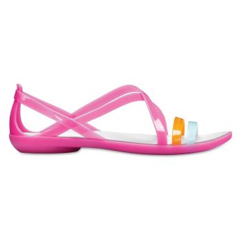 Sandale Crocs Isabella Cut-Out Strappy Sandal Roz - Paradise Pink/Rose Dust