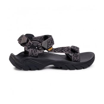 Sandale Teva Terra Fi 5 Universal Men Negru - Wavy Trail Black ieftine