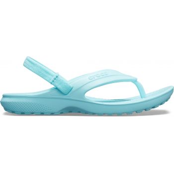 Slapi Crocs Classic Flip Kids Albastru deschis - Ice Blue