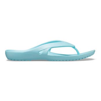 Slapi Crocs Kadee II Flip Albastru deschis - Ice Blue