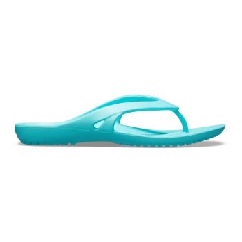 Slapi Crocs Kadee II Flip Albastru deschis - Pool