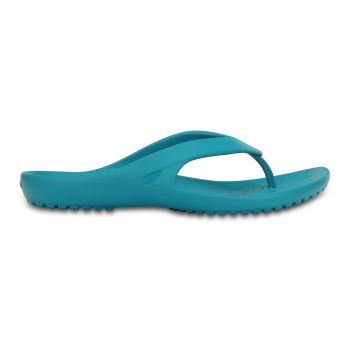 Slapi Crocs Kadee II Flip Turcoaz - Turquoise