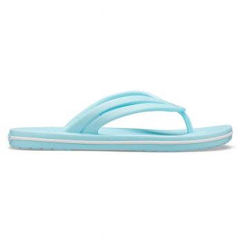 Slapi Crocs Women's Crocband Flip Albastru deschis - Ice Blue ieftini