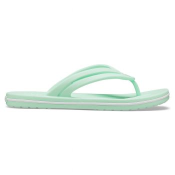 Slapi Crocs Women's Crocband Flip Verde - Neo Mint