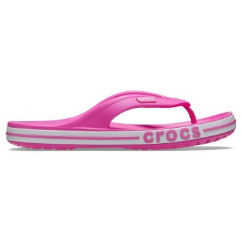 Șlapi Crocs Bayaband Flip Roz - Electric Pink de firma originali