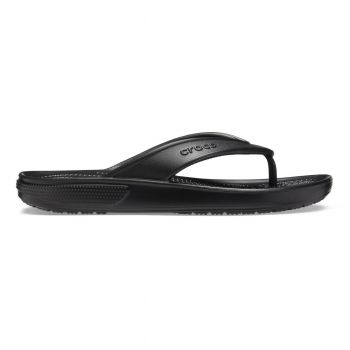 Șlapi Crocs Classic II Flip Negru - Black ieftini