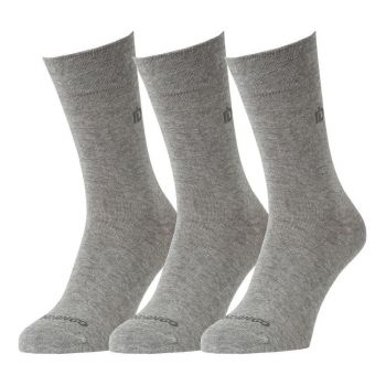 Șosete Fundango Basic Set 3 perechi Gri - Grey Heather ieftine