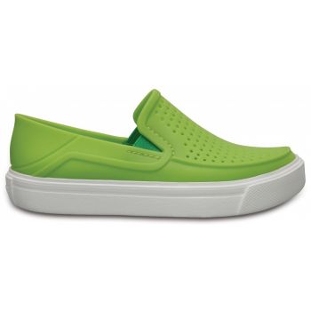 Pantofi Crocs Kids' CitiLane Roka Slip-On Verde - Volt Green ieftini