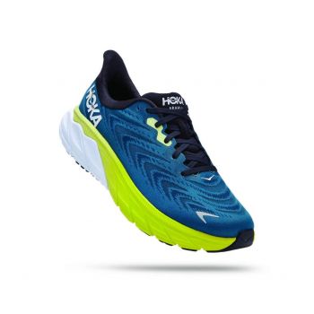 Pantofi Hoka Men's Arahi 6 Albastru - Blue Graphite/Blue Coral