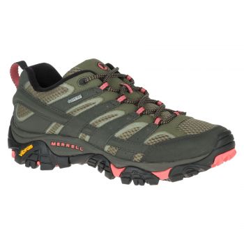 Pantofi Merrell MOAB 2 Womens Gore-tex Gri - Beluga Olive de firma originali