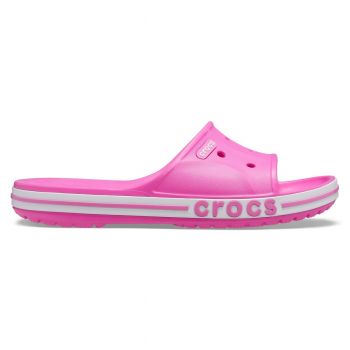Papuci Crocs Bayaband Slide Roz - Electric Pink ieftini