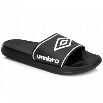 Papuci Umbro Olar Negru - Black/White de firma originali