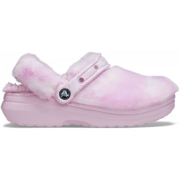 Saboți Crocs Classic Fur Sure Roz deschis - Ballerina Pink ieftini