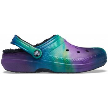 Saboți Crocs Classic Lined Out of this World Clog Multicolor - Multi/Black