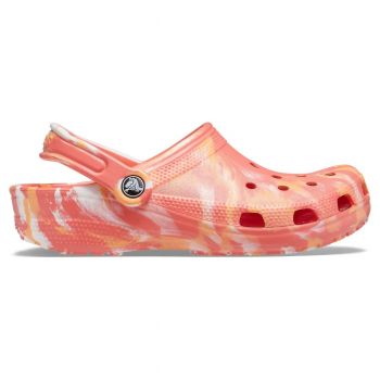 Saboți Crocs Classic Marbled Clog Multicolor - Fresco/Multi ieftini