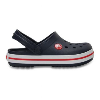 Saboți Crocs Crocband Kid's New Clog Bleumarin - Navy/Red de firma originali