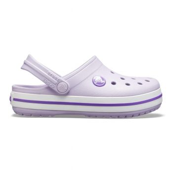 Saboți Crocs Crocband Kid's New Clog Mov - Lavender/Neon Purple