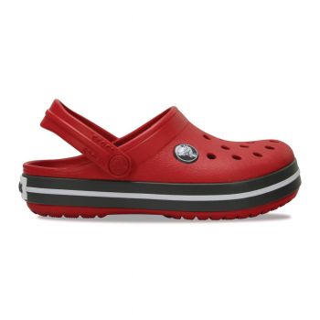 Saboți Crocs Crocband Kid's New Clog Roșu - Pepper/Graphite de firma originali