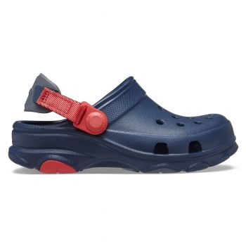 Saboți Crocs Kids' Classic All-Terrain Clog Albastru - Navy ieftini