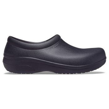 Saboți Crocs On The Clock LiteRide Slip-On Negru - Black