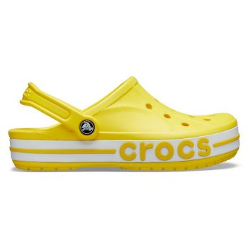 Saboti Crocs Bayaband Clog Galben - Lemon/White