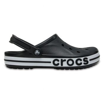 Saboti Crocs Bayaband Clog Negru - Black/White de firma originali