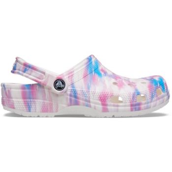 Saboti Crocs Classic Dream Clog Alb - White/Multi de firma originali