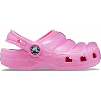 Saboti Crocs Kids' Classic Neo Puff Clog Roz - Pink Lemonade