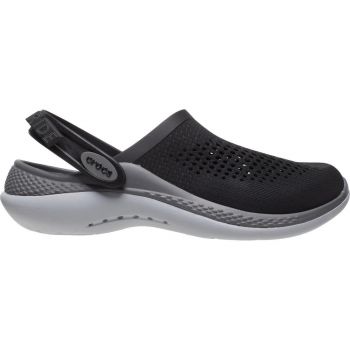 Saboti Crocs LiteRide 360 Clog Negru - Black/Slate Grey de firma originali